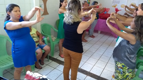 CRAS de Olho D'Água do Piauí realiza encontro com gestantes do município