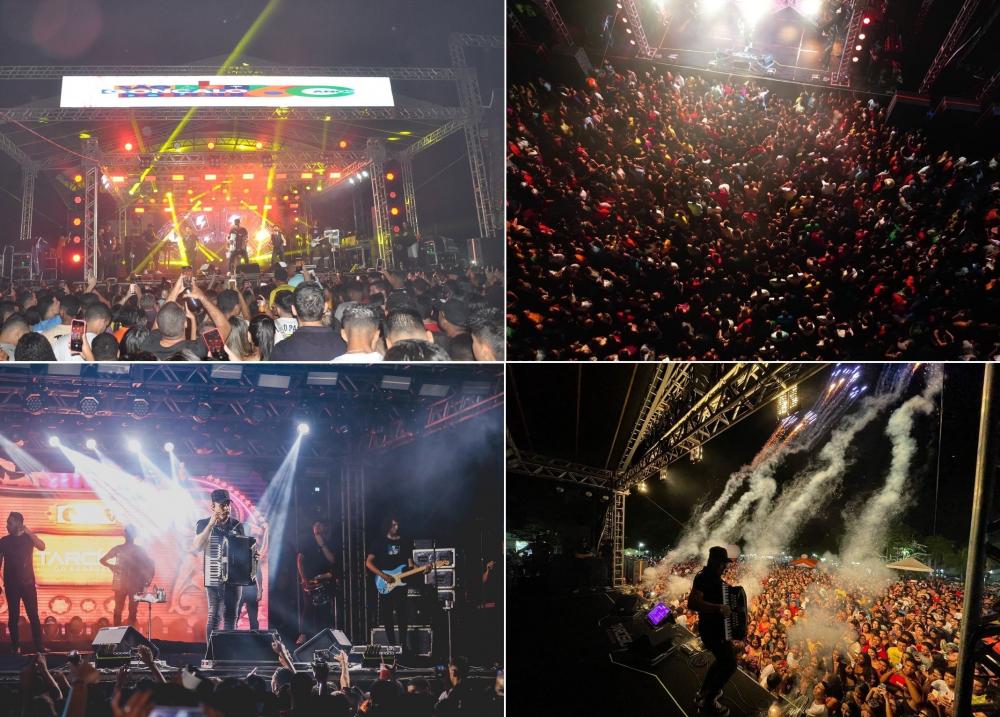 Show de Tarcísio do Acordeon reúne multidão nas comemorações dos 60 anos de São Gonçalo do Piauí
