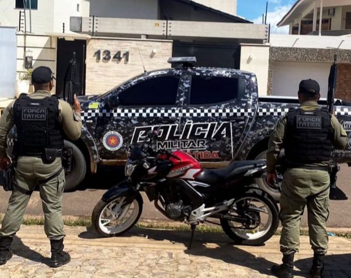Força Tática recupera motocicleta roubada em Picos