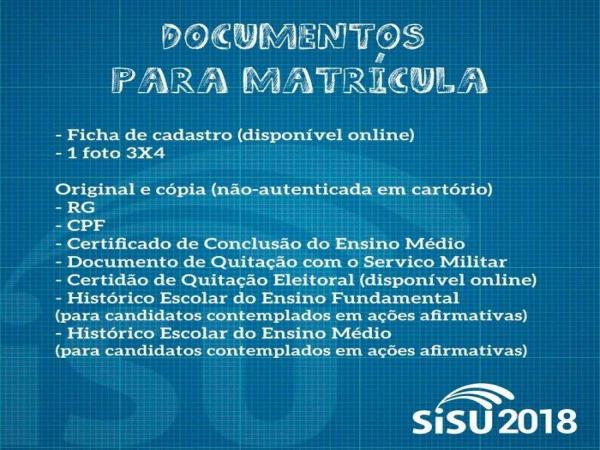 Uespi divulga terceira chamada da lista de espera Sisu 2018