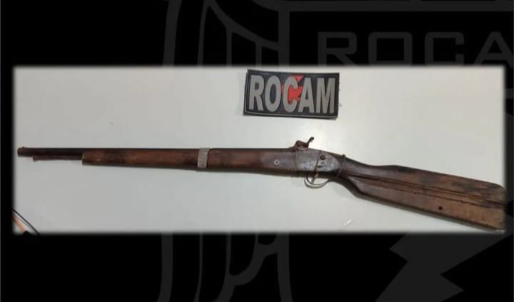 Rocam de Picos é acionada para atender uma ocorrência de acidente com vítima fatal e acaba apreendendo arma de fogo 