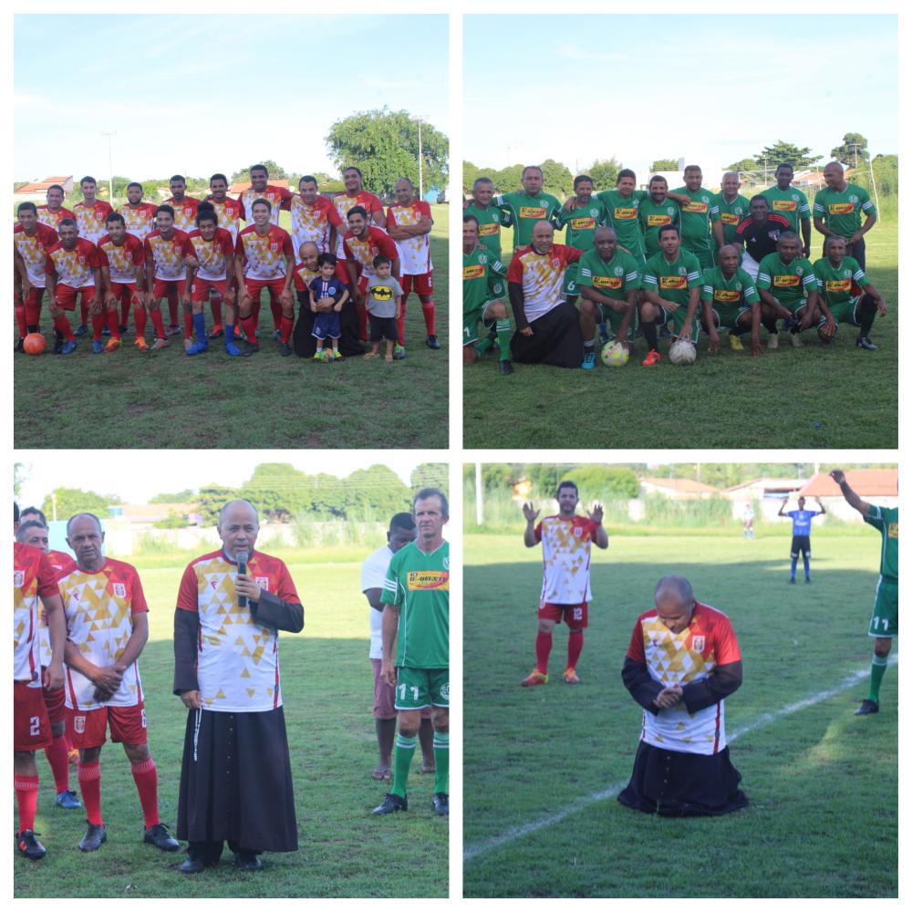 São Gonçalo - PI | Aniversário do padre Airton de Maria é comemorado com jogo beneficente