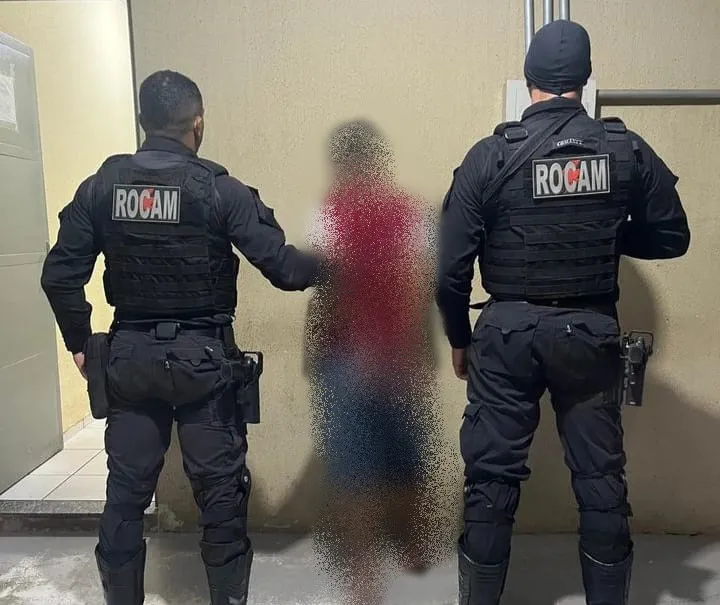 Rocam prende homem com mandado de prisão em aberto em Picos