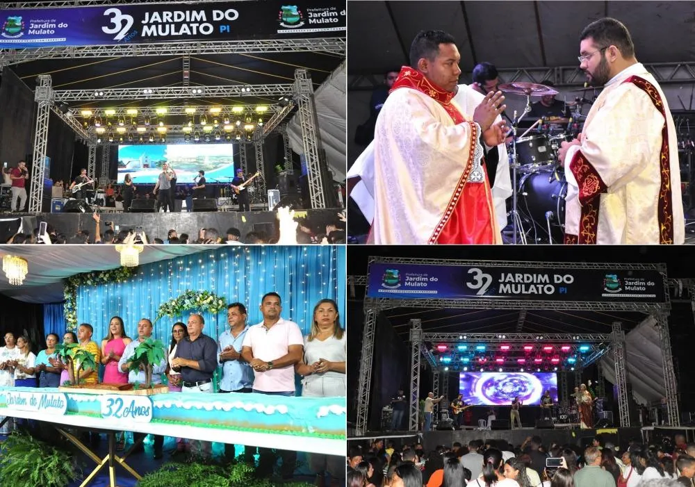 Show católico com Walmir Alencar, missa e corte do bolo marcam comemorações dos 32 anos de Jardim do Mulato