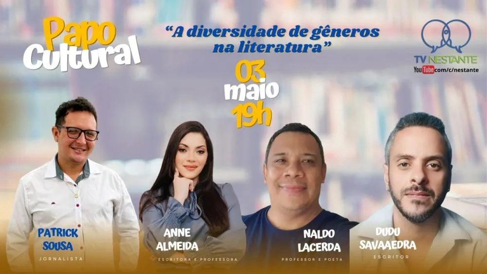 TV Nestante transmite primeiro episódio da nova temporada do programa “Papo Cultural"