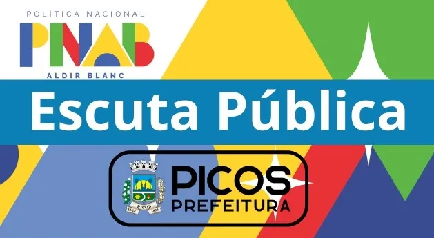 Prefeitura de Picos Promove Escuta Pública sobre a Política Nacional Aldir Blanc de Fomento à Cultura
