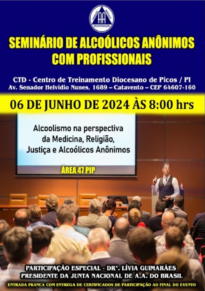Seminário de Alcoólicos Anônimos em Picos: Uma Abordagem Multidisciplinar ao Alcoolismo