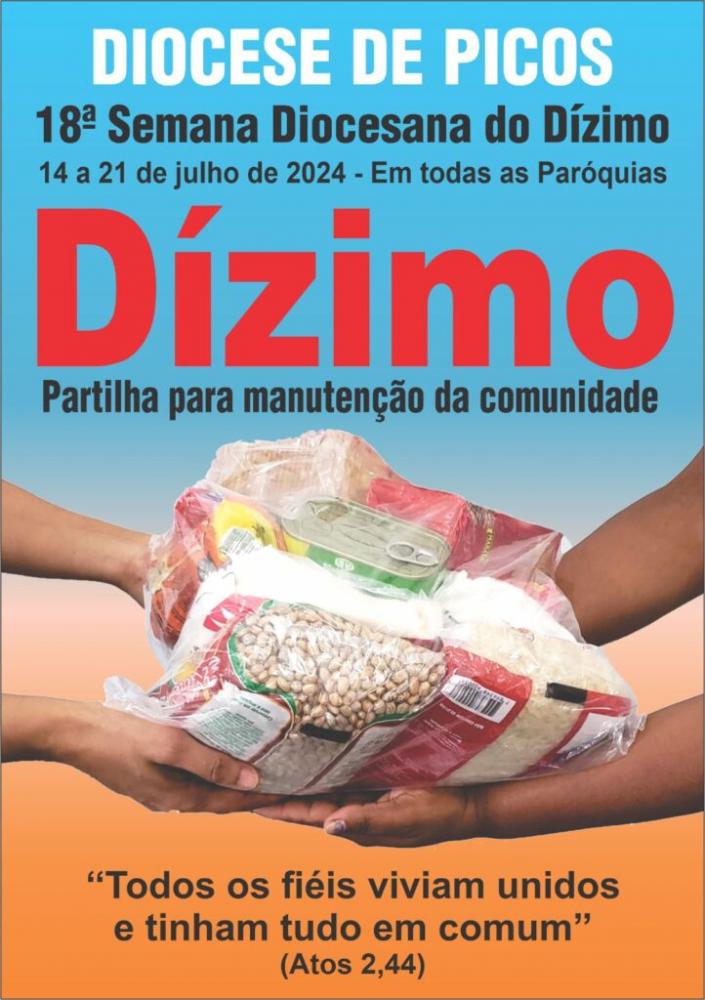 Diocese de Picos se prepara para a 18ª Semana Diocesana do Dízimo