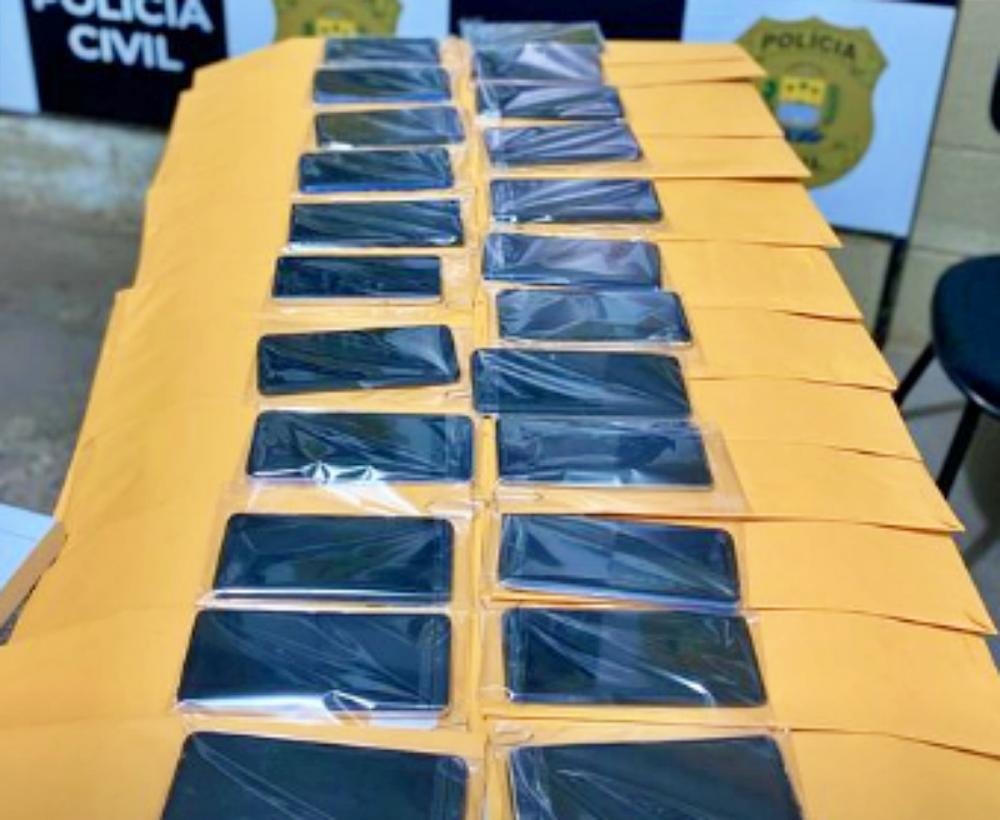 Em Picos, Polícia Civil recupera 25 celulares roubados 
