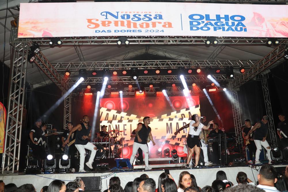 Shows de Painel de Controle e Mara Pavanelly encerram festejos de Olho D’Água do Piauí