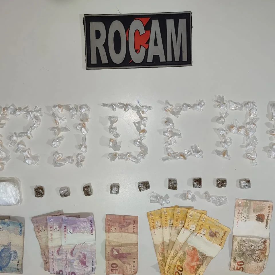 Polícia Militar prende homem e apreende menor por tráfico de drogas em Picos