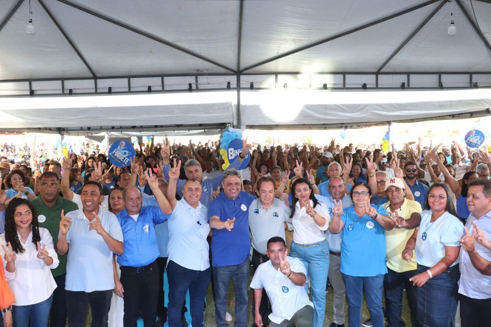 Binha Maciel e Kinor realizam a maior convenção partidária da história de Jardim do Mulato