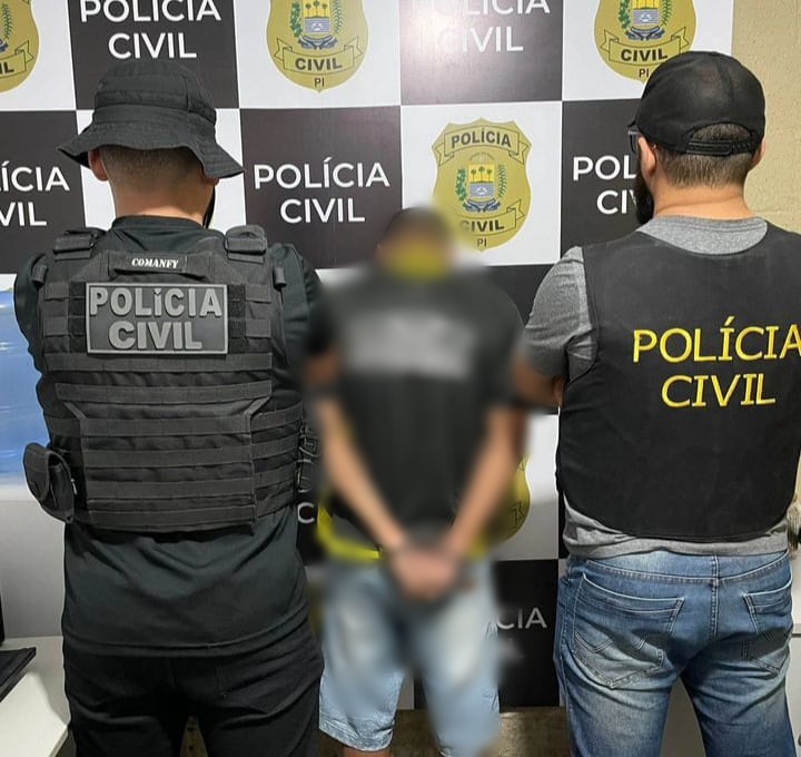 Polícia Civil prende homem condenado por roubo em Picos