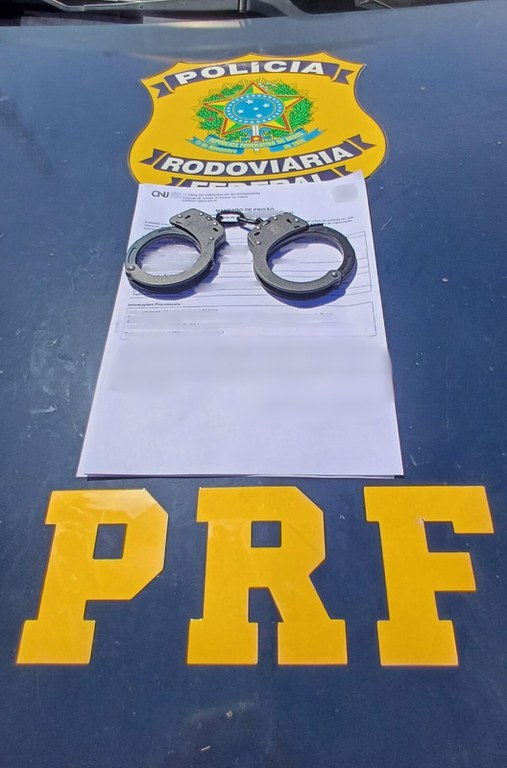 PRF no Piauí prende, em Picos, um homem com mandado de prisão por Homicídio