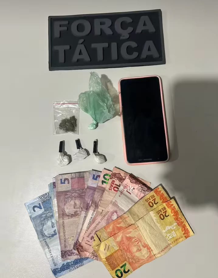 Polícia prende dupla suspeita de tráfico de drogas em Picos