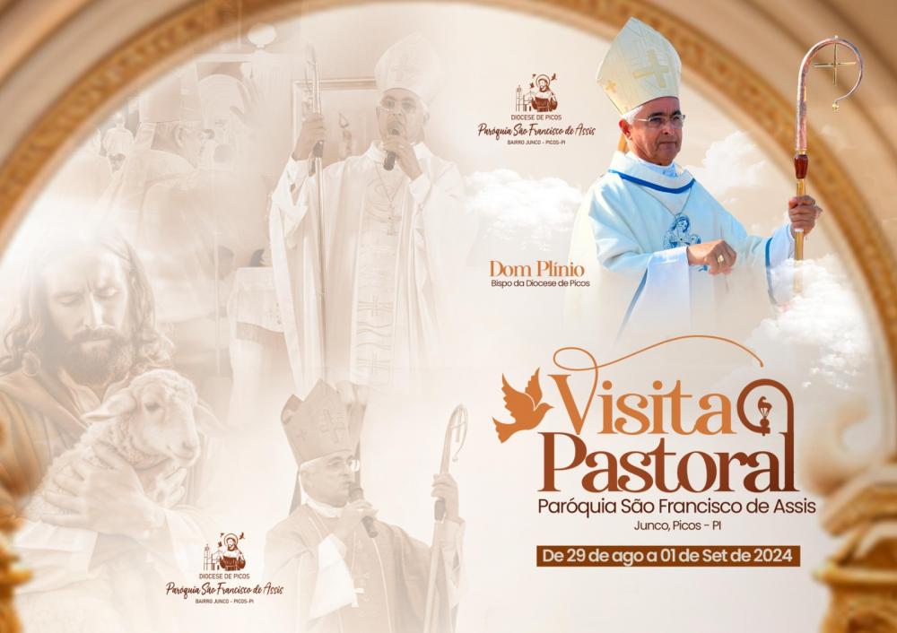 Dom Plínio realizará Visita Pastoral na Paróquia São Francisco de Assis em Picos; veja programação 