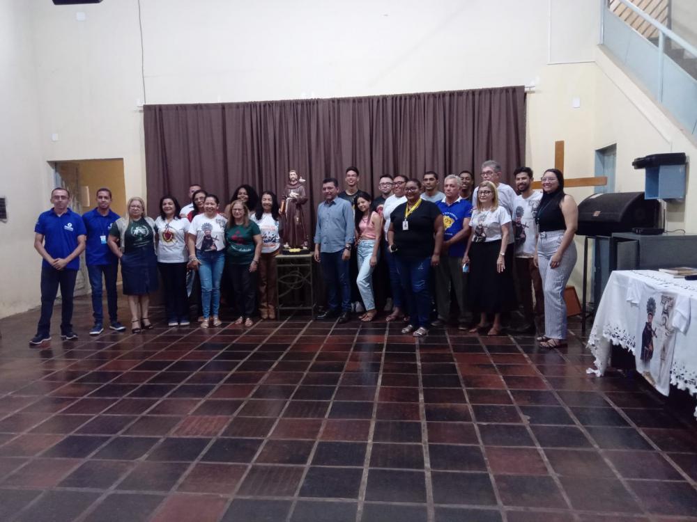 Paróquia do Junco realiza coletiva de imprensa para divulgar a programação da Festa de São Francisco de Assis em Picos