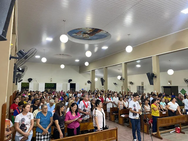 Paróquia do Junco celebra segunda noite de Novena/Missa em honra a São Francisco de Assis, em Picos