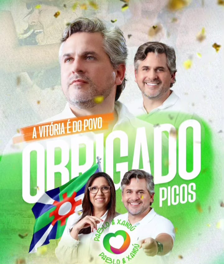 Pablo Santos (MDB), é eleito prefeito de Picos com 53,81% dos votos válidos