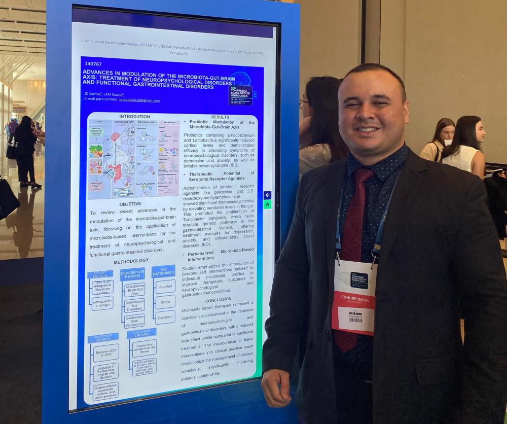 São-pedrense estudante de medicina participa de Congresso de Neurologia em Campinas, São Paulo 