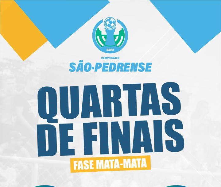 Futebol | Veja os classificados para a segunda fase do Campeonato São-pedrense 2024