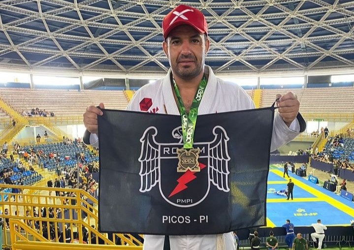 Cabo da PMPI conquista duas medalhas no International Brazilian Jiu-Jitsu Federation (IBJJF)