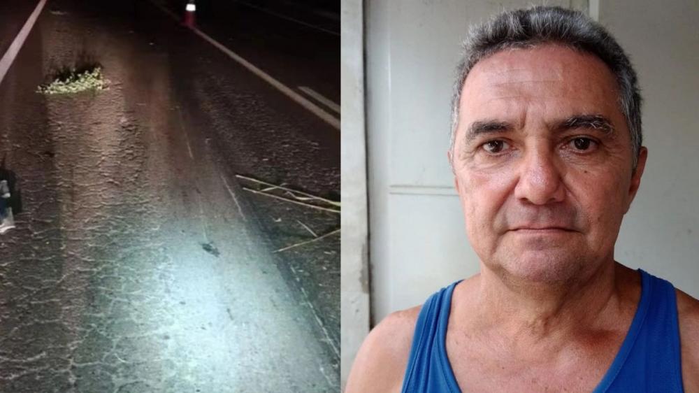 Acidente | Motociclista faz “grau” e mata pai de jornalista em Monsenhor Gil
