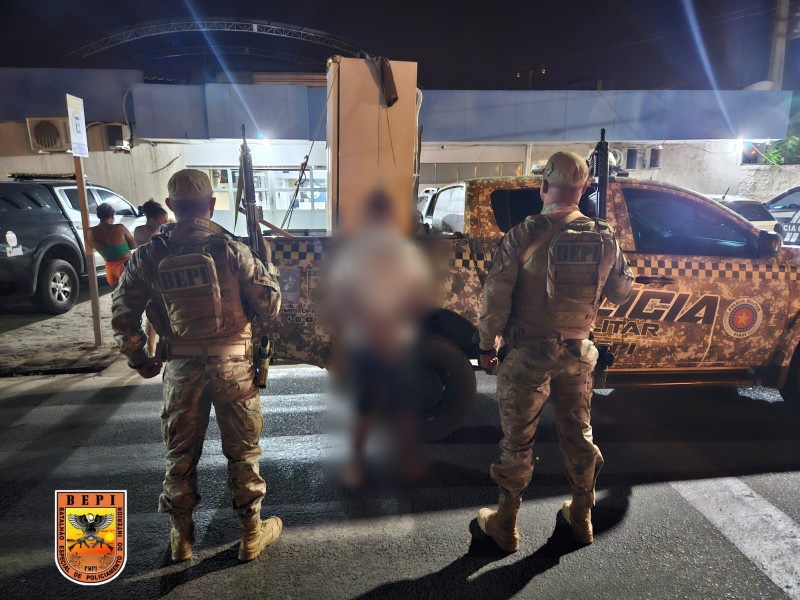 PM prende dupla suspeita de furto e receptação de geladeira em Picos
