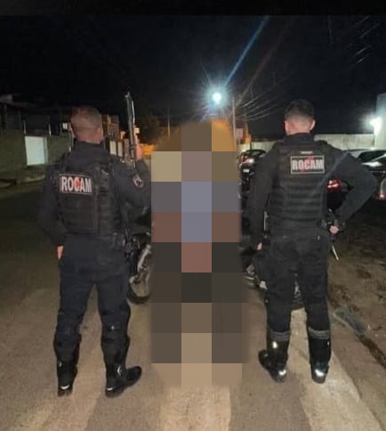 Polícia Militar conduz suspeito de tráfico de drogas em Picos