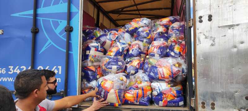 Prefeitura de Picos recebe 100 toneladas de alimentos para famílias atingidas pelas chuvas