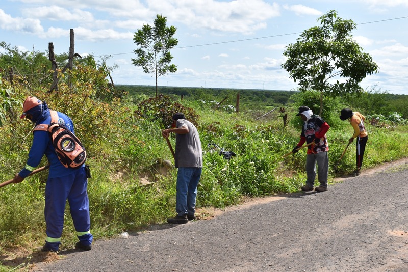 Secretaria de Serviços Públicos inicia mutirão de limpeza no bairro Pantanal