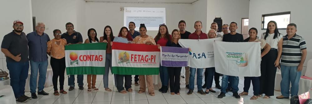 Municípios da macrorregião de Picos recebe capacitação e oficina de apresentação do Programa das Cisternas; veja quais são eles