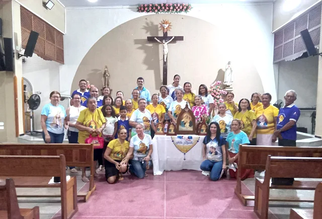 Apostolado da Mãe Rainha da paróquia São Francisco de Assis realiza a Renovação da Aliança de Amor no bairro Junco, em Picos