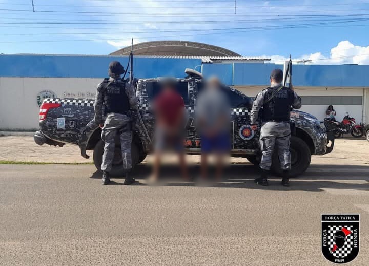 Polícia Militar prende dois homens por furto e receptação em Picos