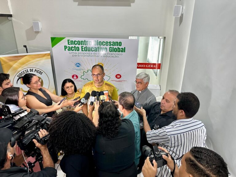 Diocese de Picos realiza Coletiva de Imprensa para anunciar o Encontro Diocesano Pacto Educativo Global