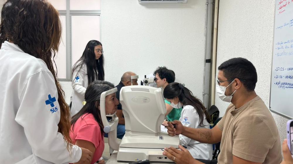 Novo Hospital Regional de Picos realiza triagem de pacientes de 26 municípios para cirurgias de catarata