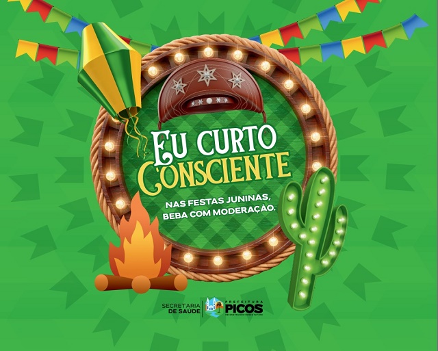 Secretaria de Saúde realiza campanha de conscientização durante o São João de Picos