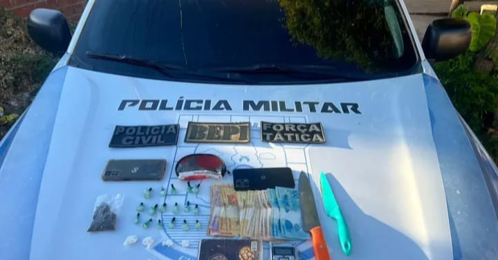 Homem é preso por tráfico de drogas no Piauí