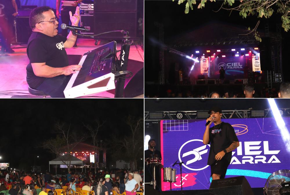 Shows de Chicão dos Teclados e Ciel Farra encerram festejos do Povoado Sossego, em Hugo Napoleão