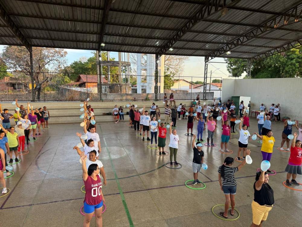 Movimenta+Jardim: projeto promove saúde e qualidade de vida em Jardim do Mulato