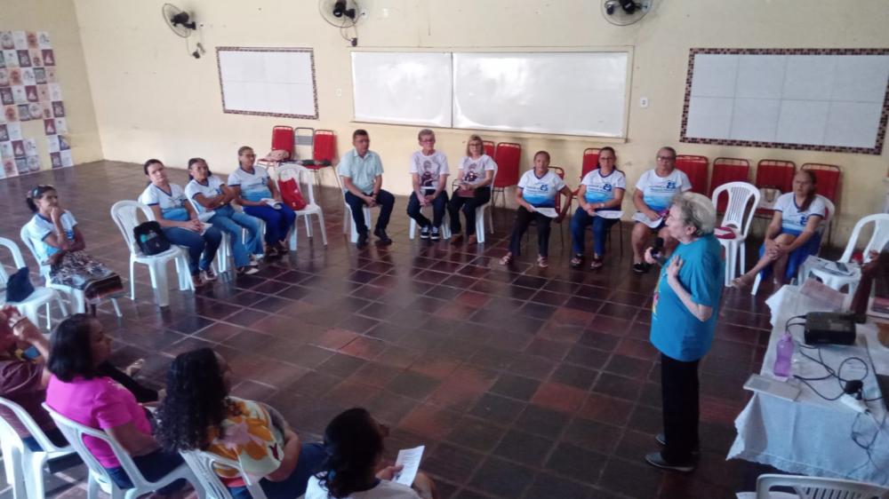 Representantes da  PPI da paróquia São Francisco de Assis de Picos, participam de estudo sobre o Papel do Leigo na Igreja e na Sociedade