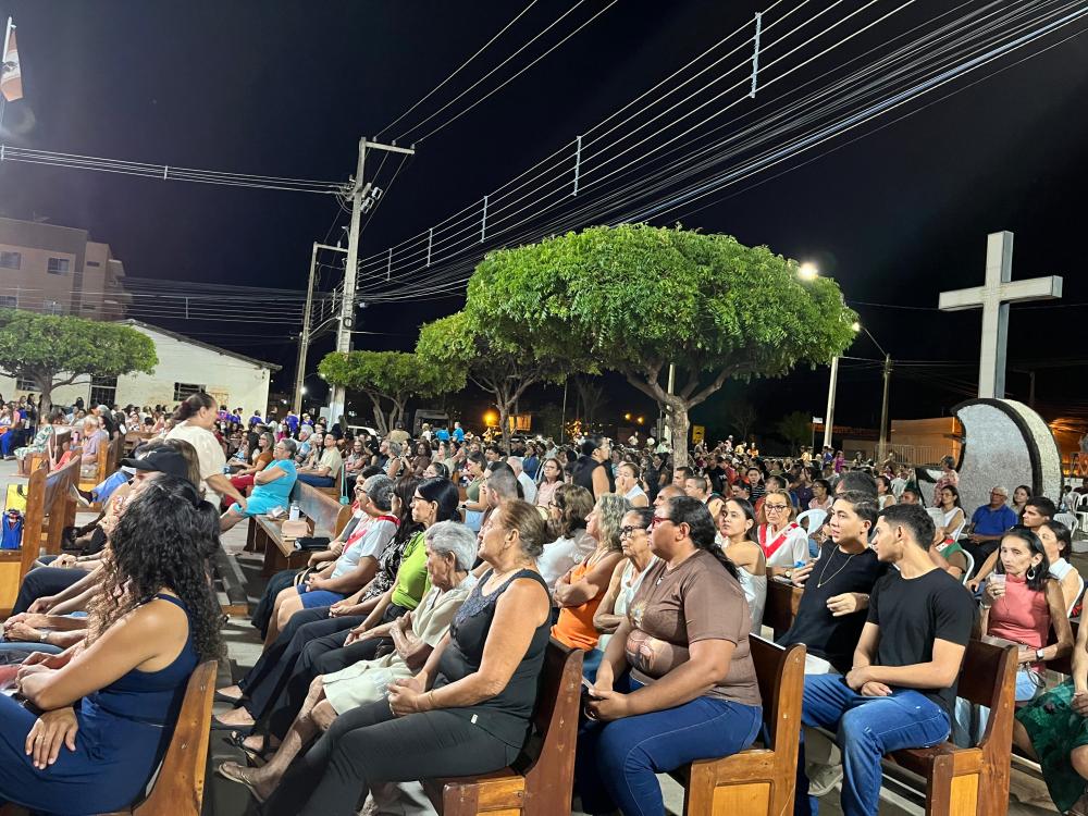 Paróquia do Junco celebra 2ª noite de Novena/Missa da 43ª Festa em honra a São Francisco de Assis em Picos