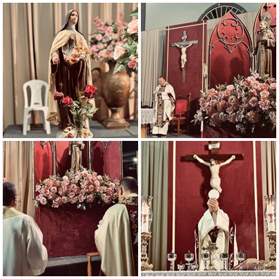 Pe. Kleyton Vieira celebra 7ª noite de Novena/Missa em honra à São Francisco de Assis, em Picos
