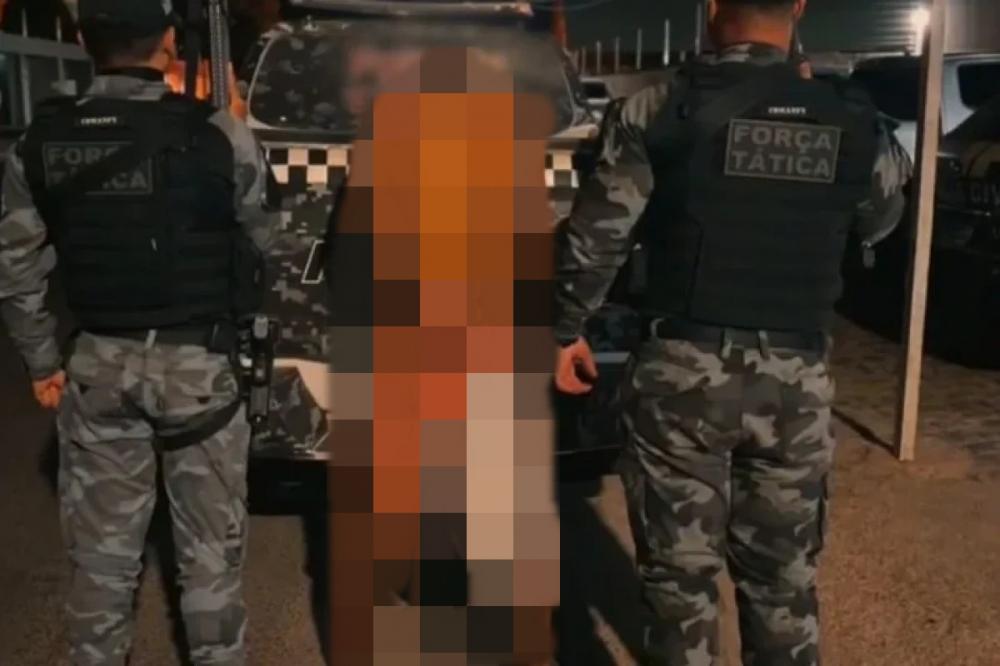 Homem é preso suspeito de tentativa de latrocínio no bairro Aerolândia, em Picos