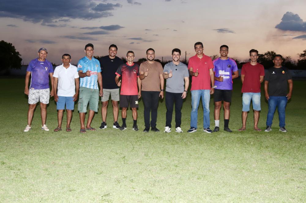 Prefeito Luciano lança Campeonato Municipal de Futebol com investimento de R$ 34 mil em Hugo Napoleão