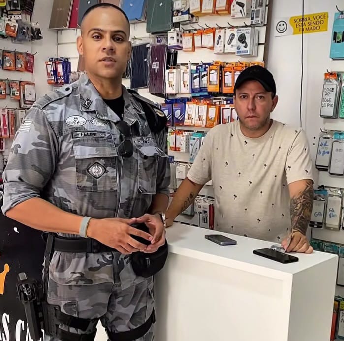 Comandante do 4º BPM, Tenente-Coronel Felipe, alerta sobre circulação de notas falsas no comércio de Picos e região