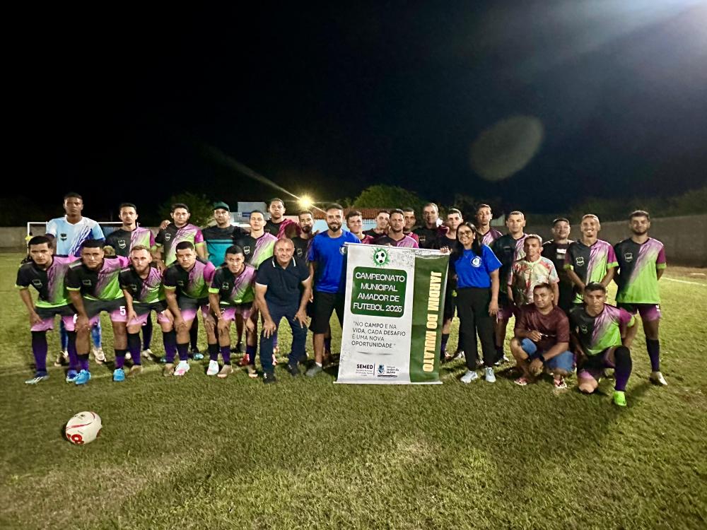 Jardim do Mulato inicia o Campeonato Municipal de Futebol 2025