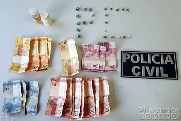 Polícia Civil prende 3 pessoas acusadas de tráfico de drogas em Piracuruca
