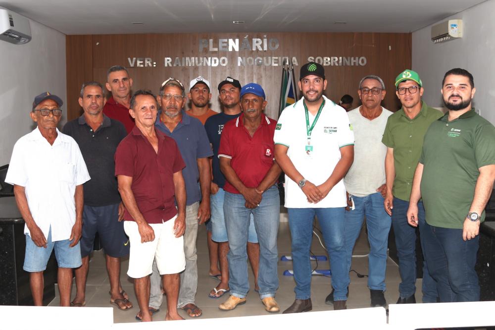 Hugo Napoleão recebe palestra do SENAR sobre Assistência Técnica e Gerencial; evento reforça apoio aos produtores de bovinos