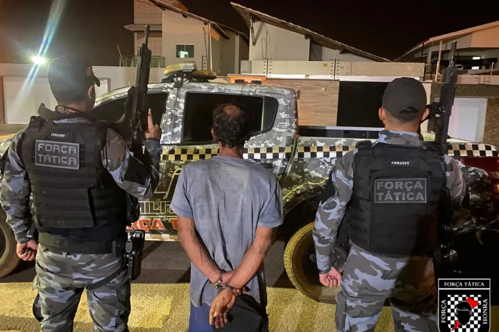 Homem suspeito de homicídio é preso no Centro de Picos